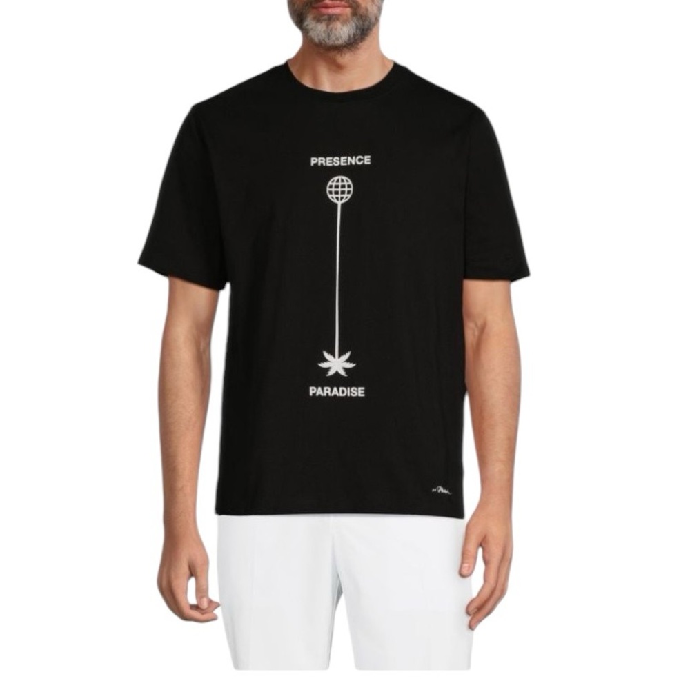 3.1 PHILLIP LIM Presence Paradise Graphic Tee Size Large